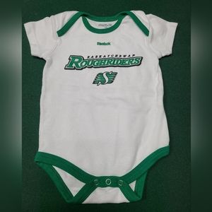 Saskatchewan Roughriders onesie EUC.